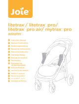 Joie litetrax Pro Series Adapter Manual do usuário