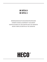 Heco IN VITA 3 Compact Premium Bookshelf Speaker Manual do proprietário