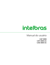 Intelbras CAP 3000 UC Manual do usuário