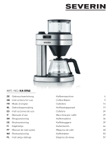 SEVERIN KA 5762 Coffee Maker Manual do usuário