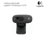 Logitech C270 HD Webcam Guia de usuario