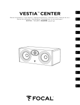 Focal Vestia Center Manual do usuário