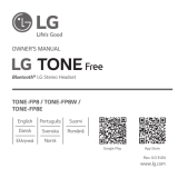 LG TONE-FP8W Manual do usuário