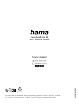 Hama 00 108715 TV Wall Bracket Manual do usuário