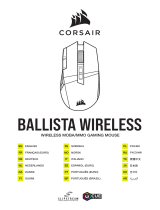 Corsair BALLISTA Wireless MOBA MMO Gaming Mouse Guia de usuario