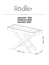 Rodler 4022 Sideboard Manual do usuário