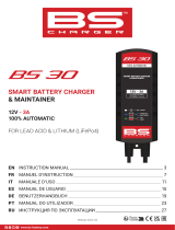 BS Charger BS30 Smart Battery Charger and Maintainer Manual do usuário