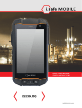 i safe MOBILE IS530.RG Android Rugged Smartphone Guia de usuario