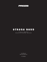 PROZIS Strong Band Full-Body Resistance Band Manual do usuário
