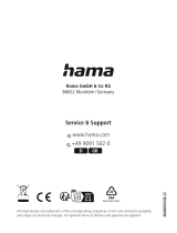 Hama 00040070 Nano Streaming Remote Control Manual do usuário