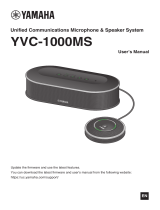 Yamaha YVC-1000MS Manual do usuário