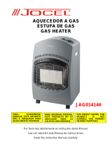 Jocel JAG014146 Gas Heater Manual do usuário