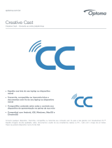 Optoma Creative Cast Manual do proprietário