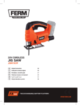 Ferm JSM1039 20V Cordless Jig Saw Manual do usuário