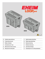 EHEIM 8000 Loop Pro Gravity Filter Manual do usuário
