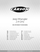 Carson 500404226 Jeep Wrangler 2.4GHz RTR Manual do usuário