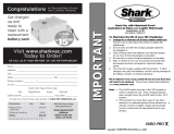 Shark SV70Z Cordless Hand Vac Manual do usuário