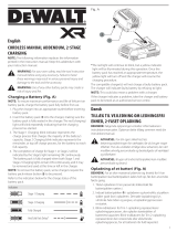 DeWalt DCG460X2 Manual do usuário