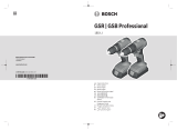 Bosch GSR 185-LI Professional Cordless Drill or Driver Manual do usuário