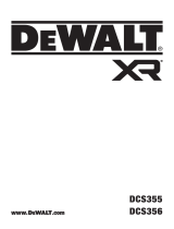 DeWalt DCS355N Manual do usuário