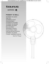 Taurus 944644 Ponent 16 Wall Fan Manual do usuário