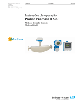 Endres+Hauser Proline Promass H 500 Instruções de operação