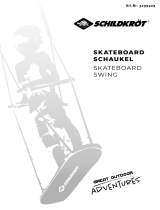 Schildkröt Schommelzitje "Skateboard Swing" Manual do usuário