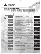 Mitsubishi Electric MSZ-LN25VGW Split Type Air Conditioners Manual do usuário