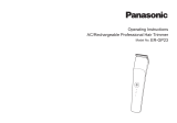 Panasonic ERGP23 Instruções de operação