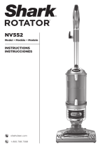 Shark Rotator NV552 Rotator Pro Complete Upright Vacuum Manual do usuário