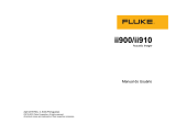 Fluke Cámara acústica industrial ii900 Manual do usuário
