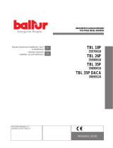BALTUR TBL 18P 50Hz  Use and Maintenance Manual