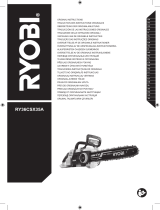 Ryobi Akku-Kettensäge Max Power 36 V, Schwertlänge 35 cm, ohne Akku und Ladegerät Instruções de operação