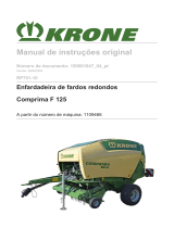 Krone BA Comprima F 125 (RP701-10) Instruções de operação