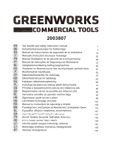 Greenworks GD40TCS Manual do proprietário