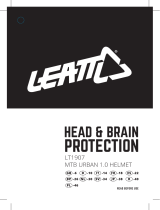 Leatt LT1907 MTB Urban 1.0 Helmet Manual do usuário