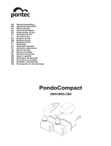 Pontec 300i/300iL/300 Pondo Compact Fountain Pump Instruções de operação