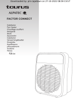 Taurus 946915 Fan Heater Manual do usuário