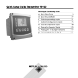 Mettler Toledo Transmitter M400 Instruções de operação