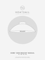 Heatsail Dome Bow Bracket Manual do usuário