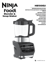 Ninja HB150EU Blender and Soup Maker Instruções de operação