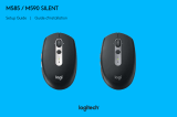 Logitech M585, M590 Silent Wireless Mouse Guia de usuario