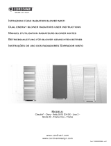 Cordivari Dual energy blower radiators Manual do usuário