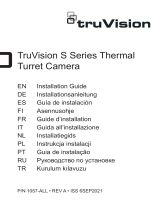 TRUVISION TVTH-S01-0001-TUR-G Thermal Turret Camera Guia de instalação