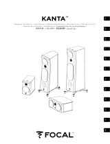 Focal Kanta No2 Loudspeakers Manual do usuário