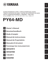 Yamaha PY64 Manual do proprietário