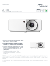 Optoma ZH400 Manual do proprietário