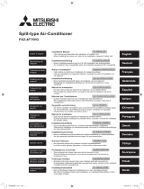 Mitsubishi Electric PXZ-4F75VG Split-Type Air-Conditioner Manual do usuário