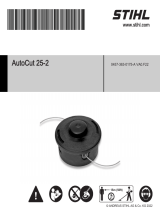 STIHL AutoCut 25-2 Trimmer Head Manual do usuário