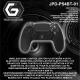 GMB GAMING JPD-PS4BT-01 Wireless Game Controller for PlayStation 4 or PC Manual do usuário